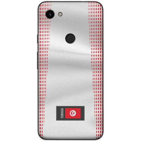 Tunisia Soccer Flag Google Pixel 3a Skin